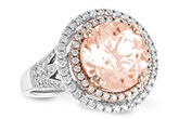 A225-40459: LDS RG 3.94 MORGANITE 4.50 TGW