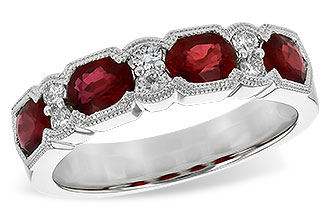 A227-20522: LDS WED RG 1.66 RUBY 1.84 TGW (5x4MM RUBY)