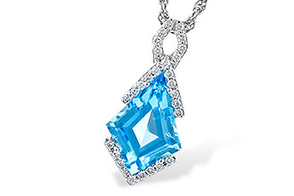 A309-93186: NECK 2.40 BLUE TOPAZ 2.53 TGW