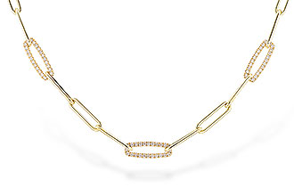 A310-82359: NECKLACE .75 TW (17 INCHES)