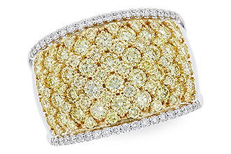 A310-85040: LDS DIA WED RG 2.19 YELLOW DIAS 2.37 TW