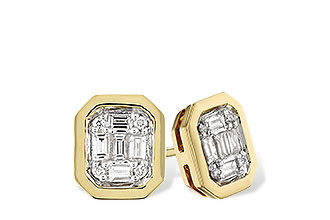 A310-89604: EARRINGS .13 BAG .16 TW