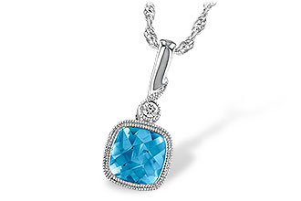 B223-61404: NECK 1.03 BLUE TOPAZ 1.05 TGW
