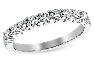 B226-32322: LDS WED RG .50 TW (9 STONES)