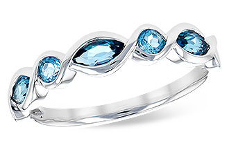 B309-94140: LDS RG .60 TW BLUE TOPAZ