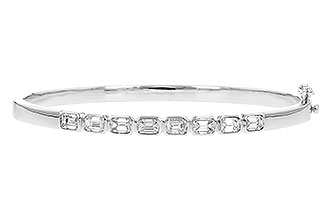 C310-85049: BANGLE 2.00 TW EMERALD CUTS
