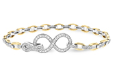 D225-40531: BRACELET 1.00 TW (YG & WG)