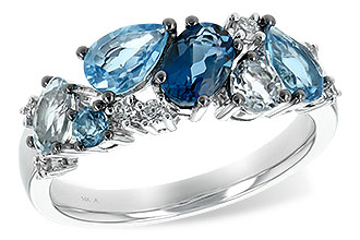 D226-27813: LDS RG 2.05 BLUE TOPAZ 2.16 TGW