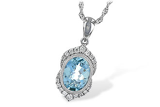 E227-18649: NECK 1.40 AQUA 1.54 TGW (9x7MM AQ)