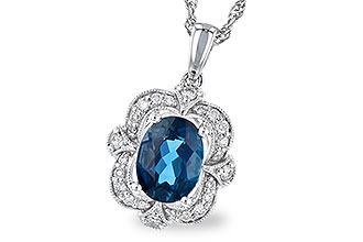 E309-97758: NECK 1.35 LONDON BLUE TOPAZ 1.50 TGW