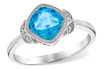 F223-61404: LDS RG 1.63 BLUE TOPAZ 1.65 TGW