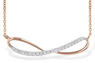 F227-24149: NECKLACE .18 TW
