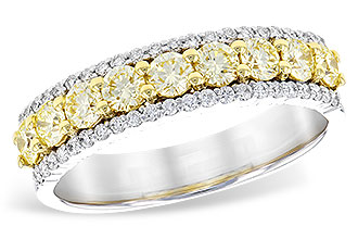 F309-97804: LDS DIA RG .80 TW YELLOW DIAS 1.00 TW