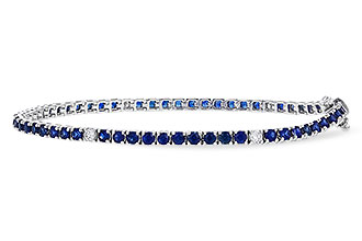 F311-74158: BRACELET 3.27 TW SAPP 3.52 TGW (7")