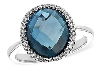 G226-29558: LDS RG 5.31 LONDON BLUE TOPAZ 5.45 TGW