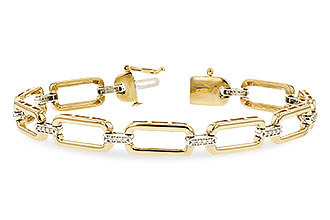 G310-87758: BRACELET .25 TW (7.5" - H226-33231 WITH LARGER LINKS)