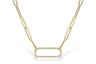 H310-82358: NECKLACE .50 TW (17 INCHES)