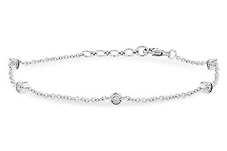 K309-98649: BRACELET .15 TW (7.25")