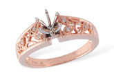 L042-66849: LDS SEMI DIA RG .04 TW