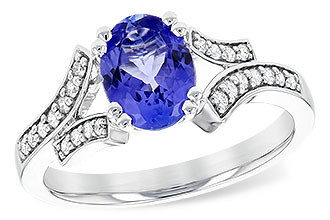 L227-25085: LDS RG 1.15 TANZANITE 1.30 TGW