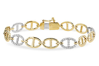 M310-90485: BRACELET .82 TW (7")